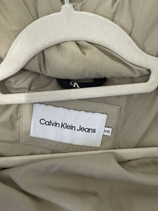 Geaca calvin klein crem marimea xs barbati