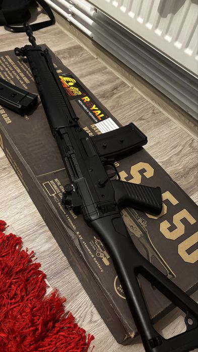pusca airsoft sg 550 jg