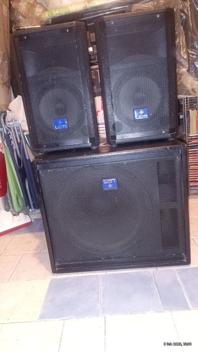 Sistem audio 600 wati Lem Cyclop.