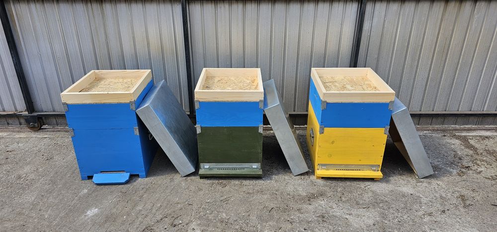 Stupi albine noi, complet echipati