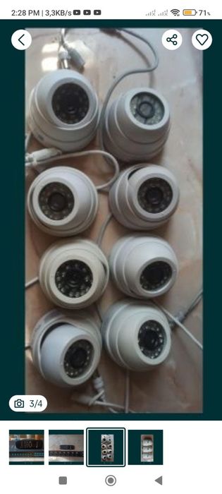 DVR/NVR , camere , obiective , detector mișcare / fum