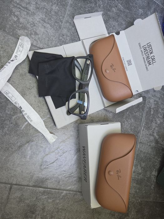 Ochelari smart ray-ban meta camera video muzică apeluri etc