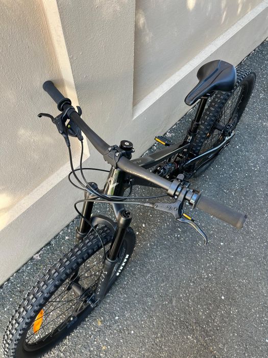 Bicicleta MTB NORCO Fluid 24" Full Suspension Aluminiu Frane hidraulice culoare Deosebita