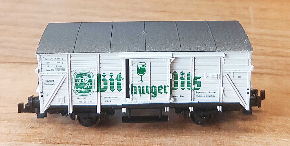 Вагон на Fleischmann 8362 - N - DC - DRG - втора ръка /като нов/ Piko