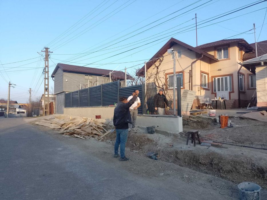 Garduri si porti stil jaluzea, sipca metalica, tabla cutata