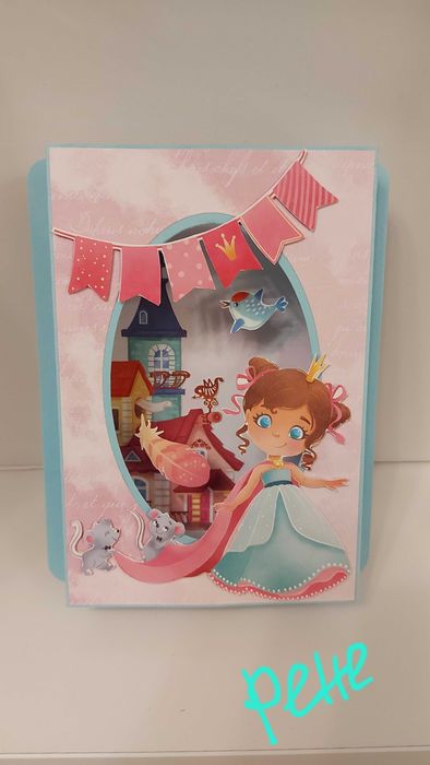 Интерактивни картички с Къртичето и други герои, 3D, ръчно изработени