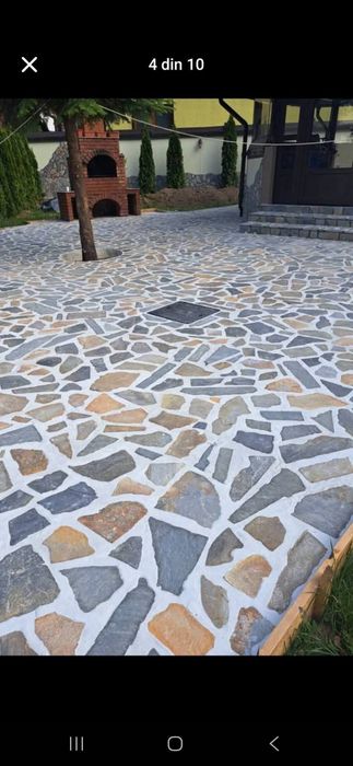Vindem piatră naturală de munte ideală pentru amenajări exterioare și preț avantajos