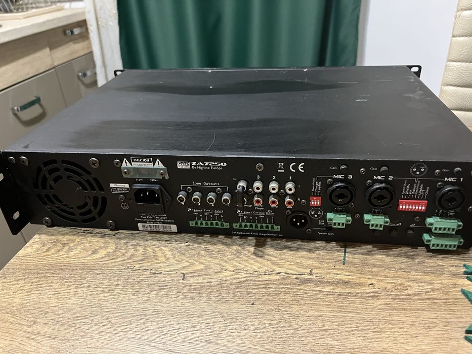 DAP Audio ZA 7250  foarte putin folosit