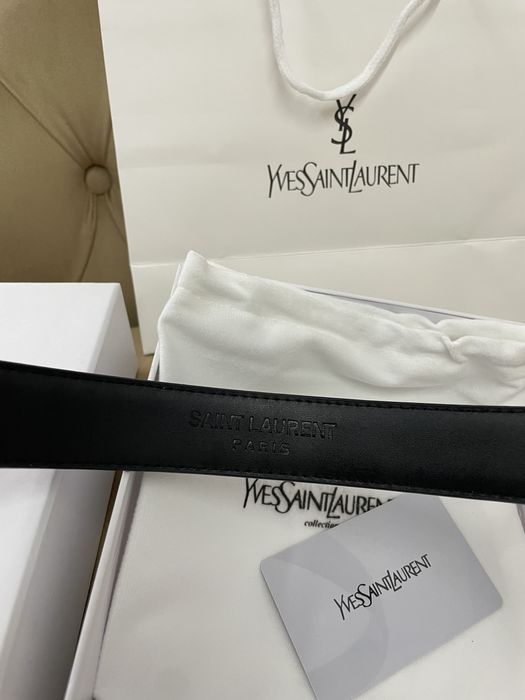 Curea YSL negru cu accesorii