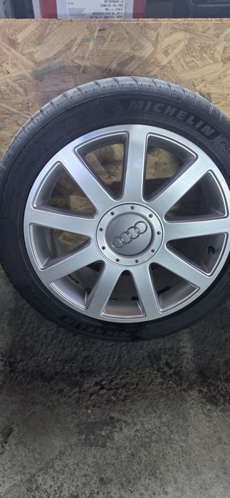 AUDI S6  джанти със летни гуми 225/45/17. 7,5J×17. ET56. 5×112  цо56.6