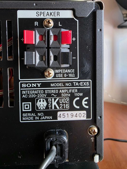 Sistem Hi-Fi Sony MHC-EX5, 4 componente, Made in Japan, superb