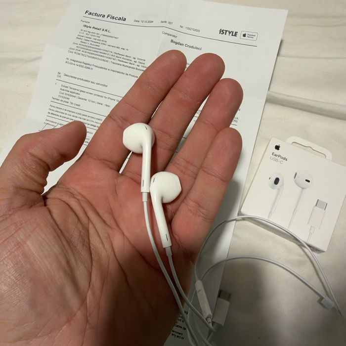 Casti Apple Earpods