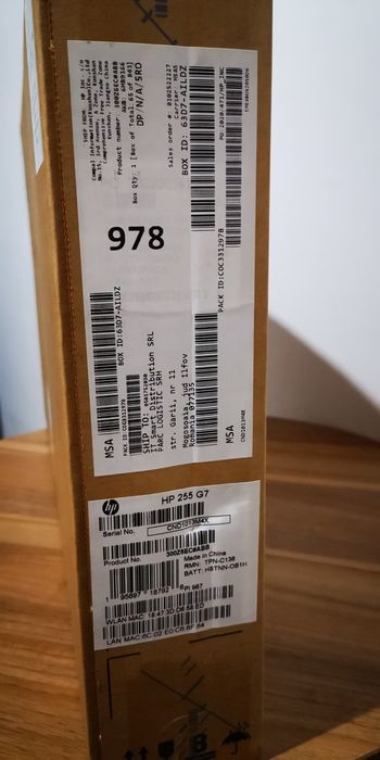 Laptop HP 255 G7
