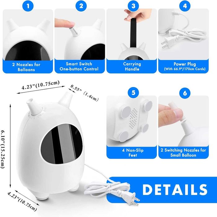 Електрическа помпа за балони