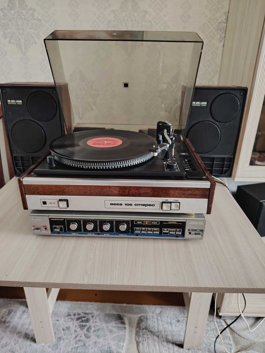 Вега 106 стерео полный комплект.