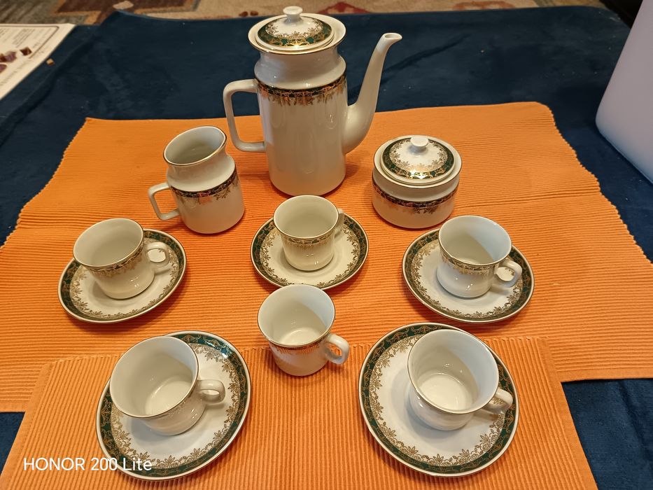 Servici de cafea cehoslovac de marca