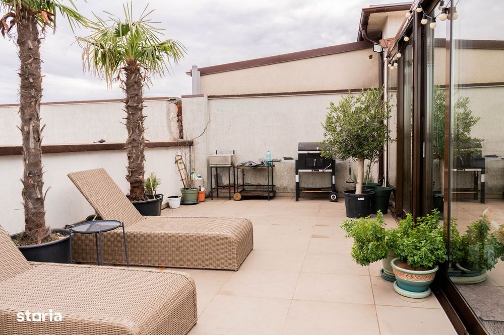 Exclusivitate-Penthouse  Km5  92 Mp + Terasă 80 Mp  Bloc Nou