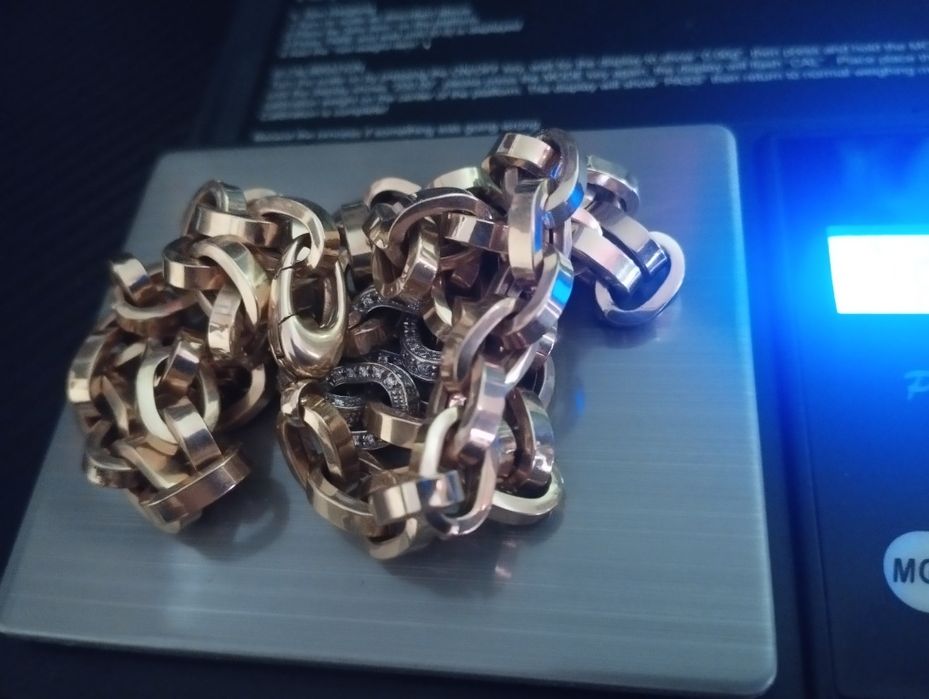 Colier mare aur 14k.