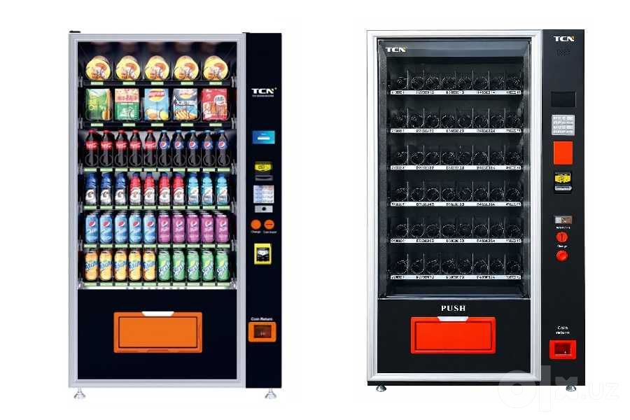 TCN вендинг аппарат снэк холодильник Vending купюроприемник QR, iSpace