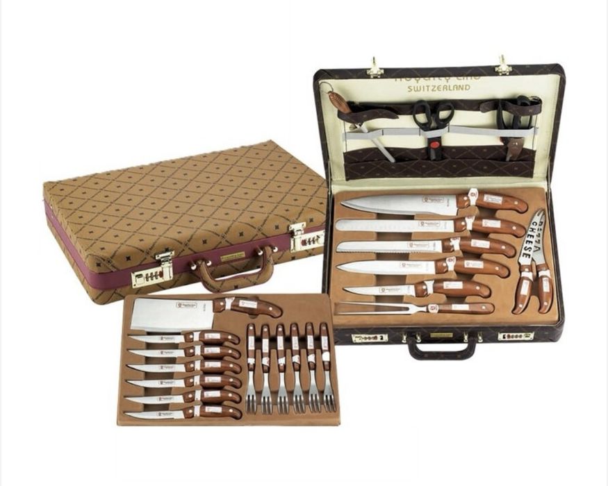 Комплект ножове 25 части в куфарче ROYALTY LINE