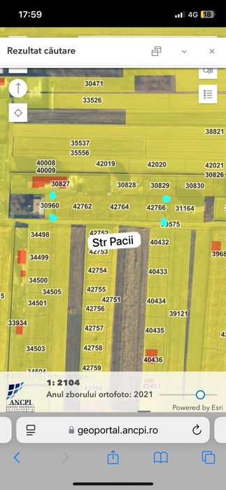 Parcele teren intravilan