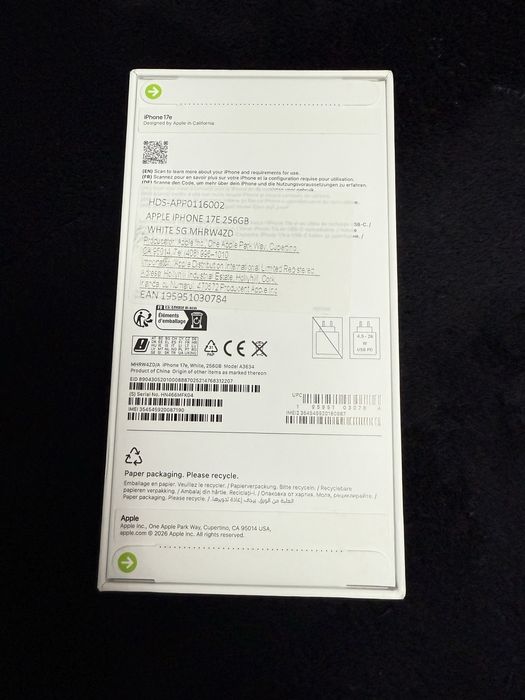 iphone 17e  256 Gb SIGILAT silver