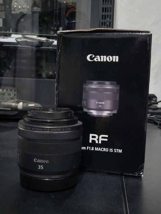 Canon rf 35mm f1.8 объектив