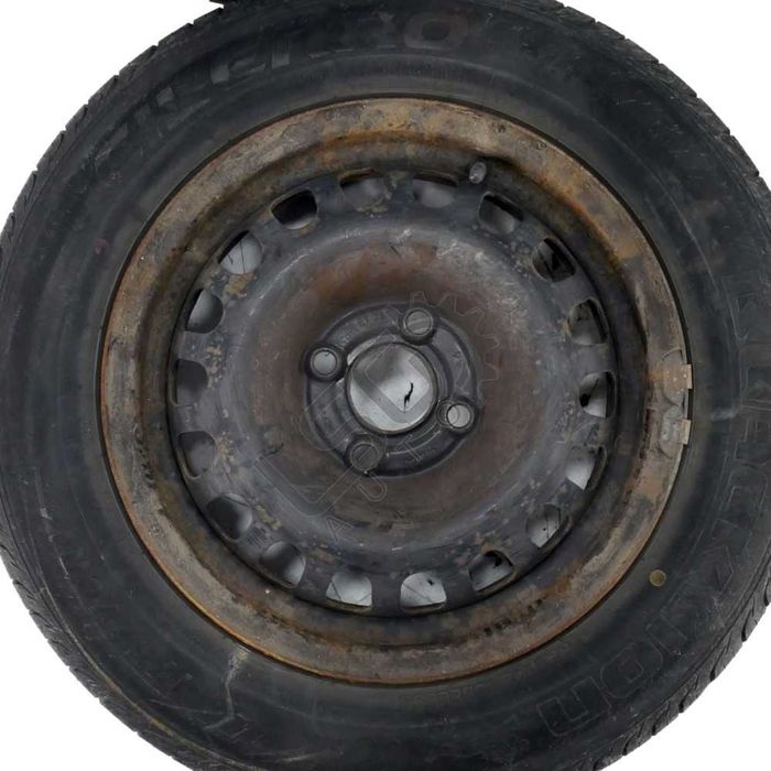 Стоманени джанти 4x100 с гуми R14 Opel Corsa D 2006-2014 ID: 118980