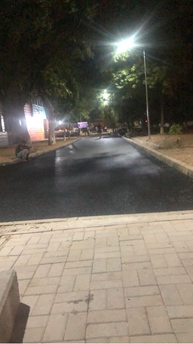 Укладка асфальта