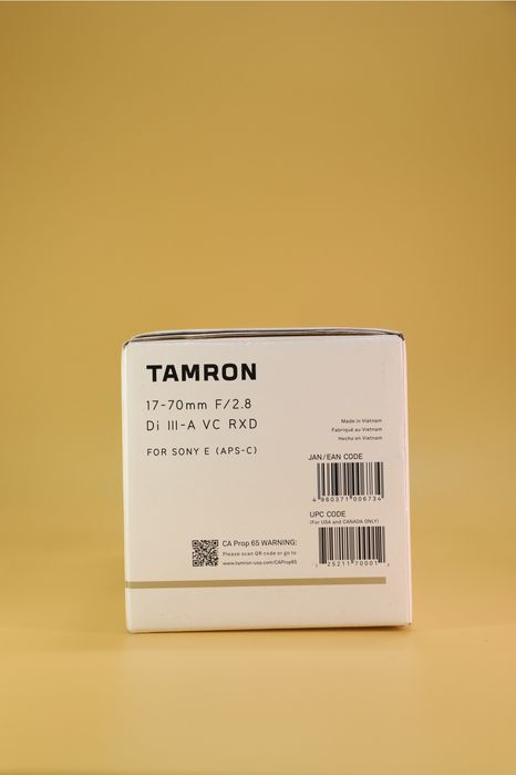 Tamron 17-70mm f2.8 Sony uchun Crop ga