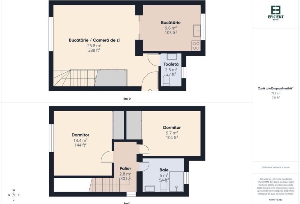 Casa direct de la propietar la asfalt