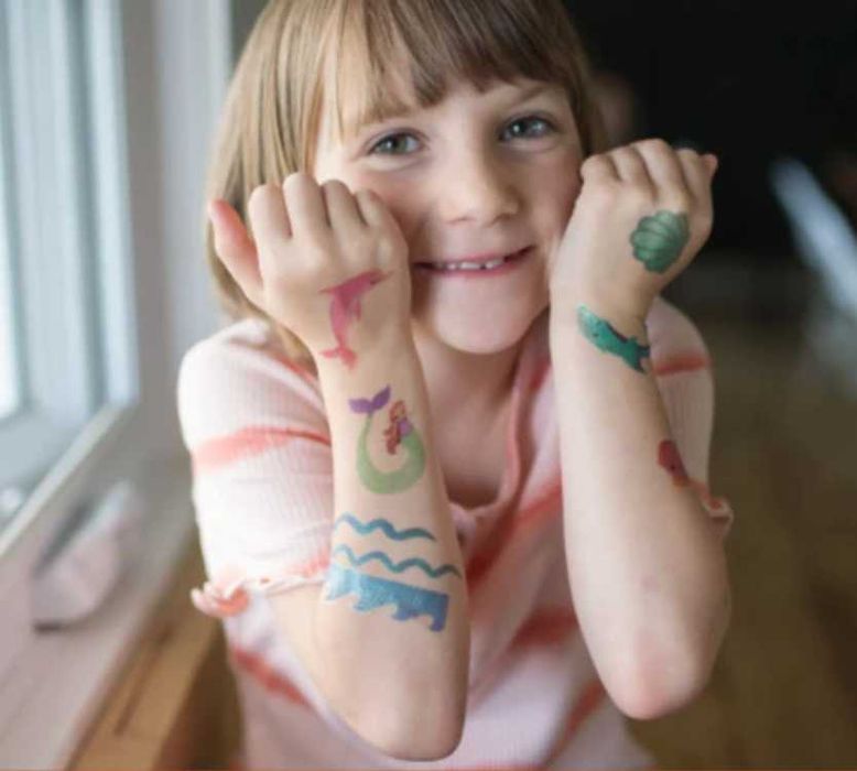 Магически флумастери за плаващи рисунки и татуировки + Доставки