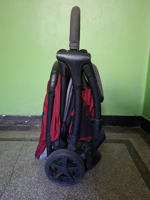 Сгъваема бебешка количка Mast M2 Fashion, Wine Red