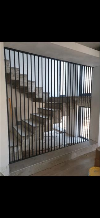Balustradă,fier forjat,riflaje metalice, Balcoane etc