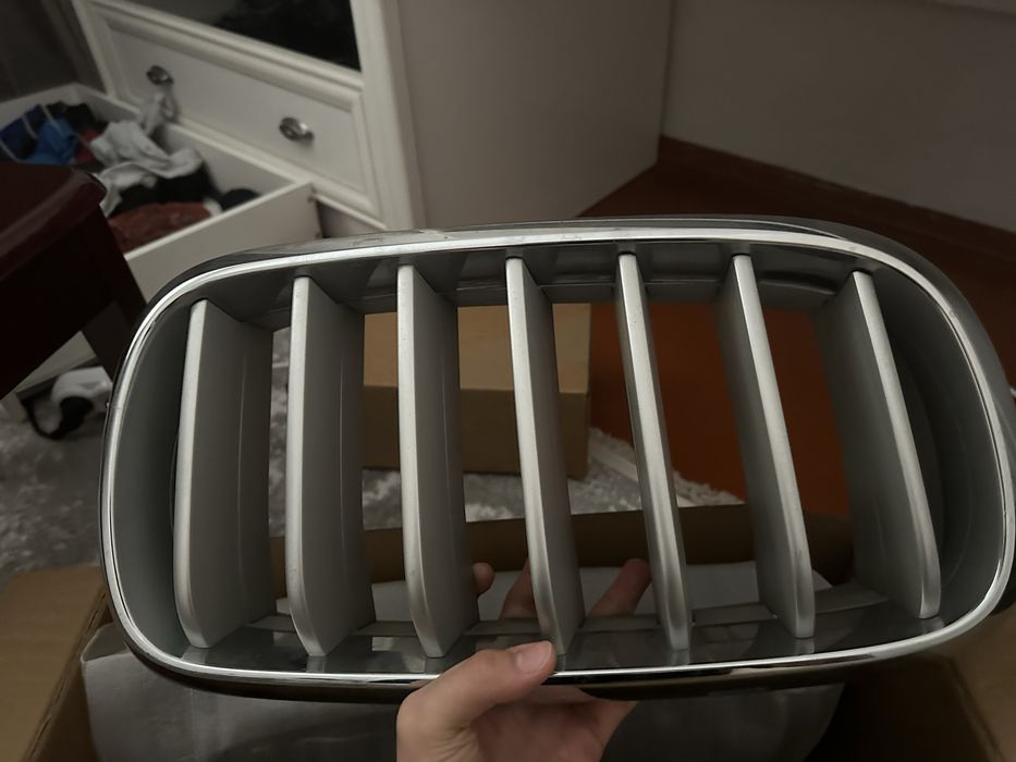 Хромированые ноздри на бмв х5 ф15 х6 ф16