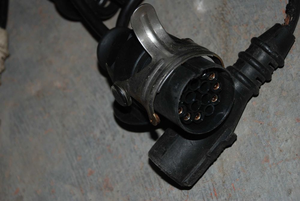 Cablu electric spiralat adaptor priza, auto15/7/7, mufa 7 / 24v,9 3.5m