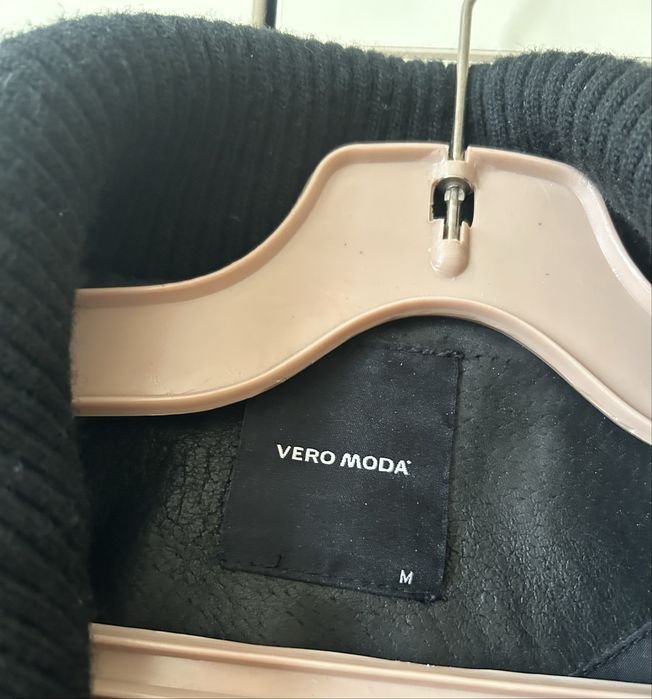 Дамско кожено яке естествена кожа Vero Moda, размер S/M