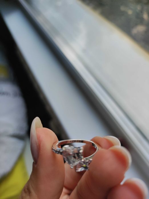 Пръстен две сърца на Пандора