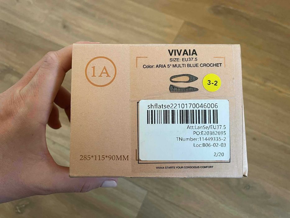 Vivaia пантофки с остър връх - Vivaia Pointed-Toe Ballet Flats(Aria 5)