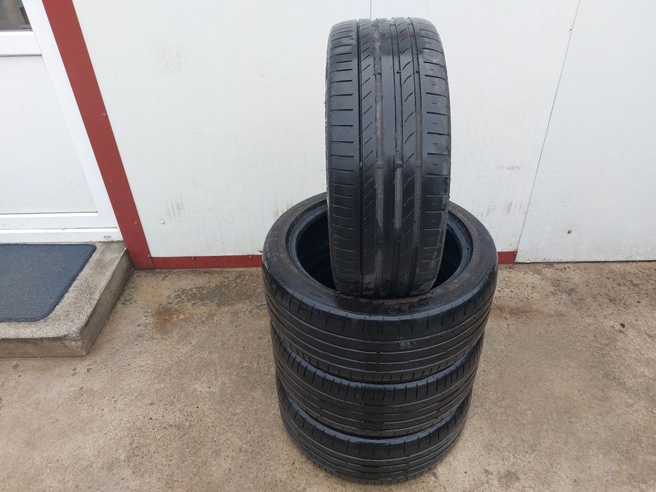 135 lei bucata! Set anvelope de vara RUNFLAT 225 45 r17 Continental