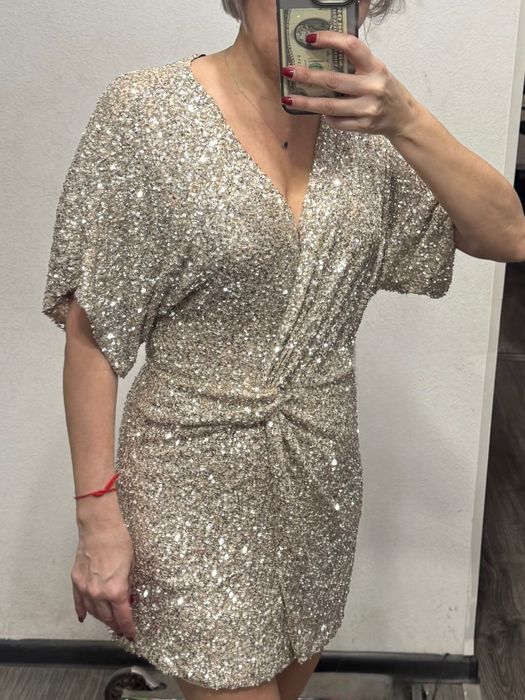 Коктейльное платье ZARA