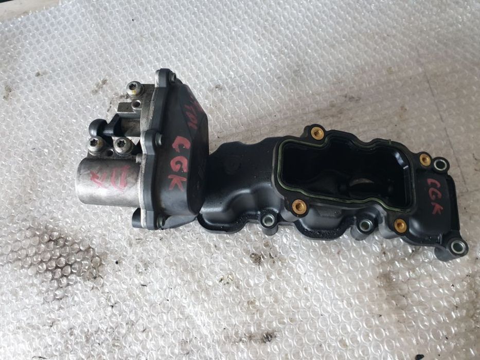 galerie admisie cu clapete si motoras audi a4 b8 2.7 tdi cgk 059129086l z059129711ch