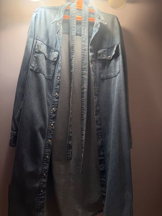 Платье джинсовое