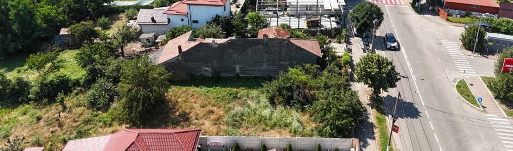 Teren + Spatiu Comercial de inchiriat zona Penny Dragasani