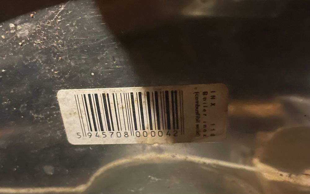 Soba teracotă , boiler inox + focar