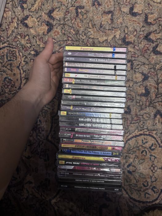 Продам запечатанные диски на пк