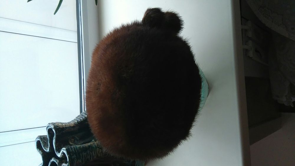 Шапка норковая. Зимняя