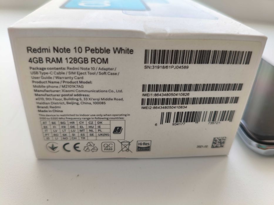 Продам Redmi Note 10 4/128