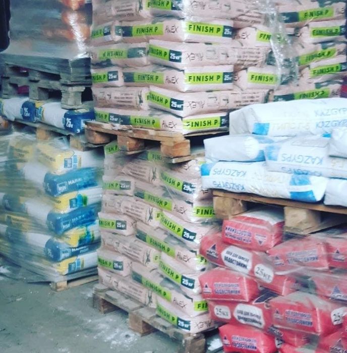 Песок,щебень, отсев в мешках