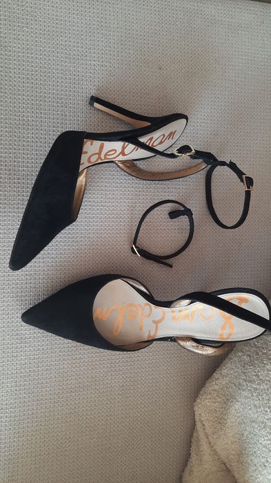 Качествени Кожени обувки( велурени/ набук) Sam Edelman 37,5